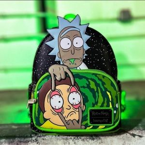 Rick and morty loungefly backpack